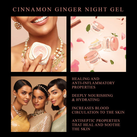 Manish Malhotra Beauty By MyGlamm Cinnamon Ginger Night Gel-50gm