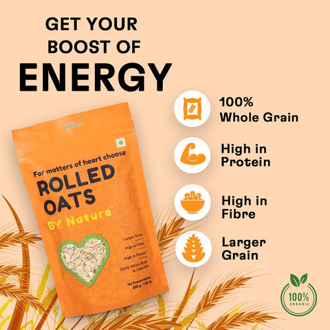 By Nature Rolled Oats, 500g