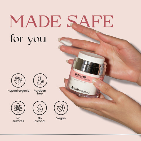 SkinInspired Ceramide Cream Moisturiser For Hydration & skin barrier