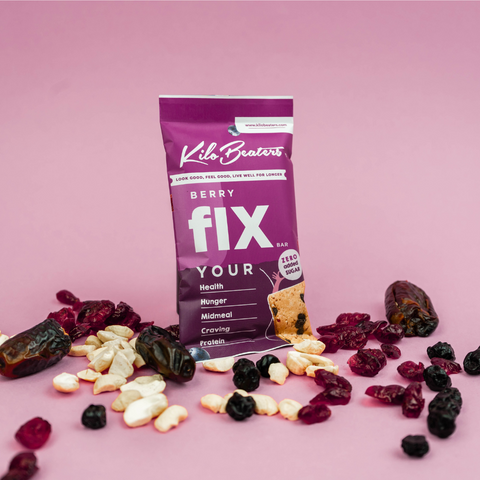 Kilobeaters FiX Bar - Berry | Pack of 3