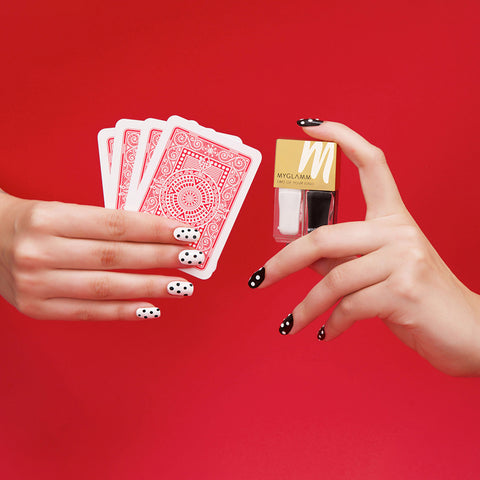 MyGlamm 2IN1 Nail Paint-Casino Night-10ml