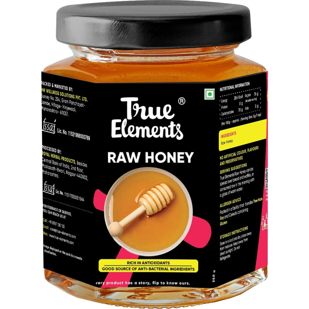 True Elements Raw Honey