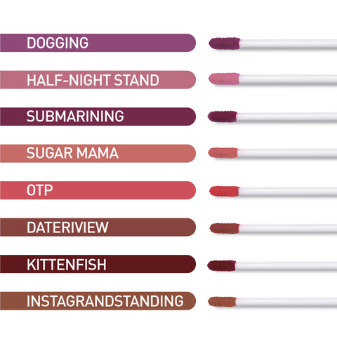 MyGlamm LIT Liquid Matte Lipstick-Booty Call-3ml