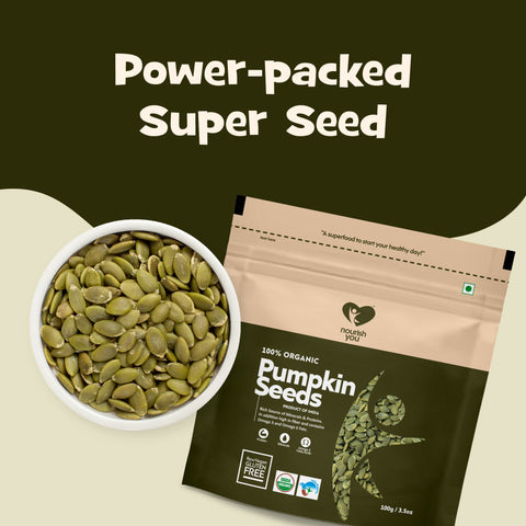 Nourish You Raw Pumpkin Seeds - 100g