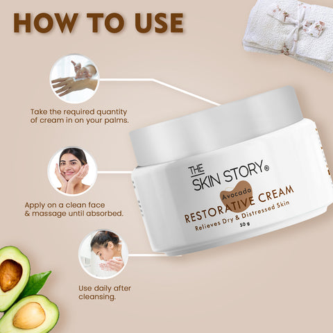 The Skin Story Moisturising Cream for Winters | Winter Care | Cream for Dry and Rough Skin | Enriched with Argan Oil | 50g