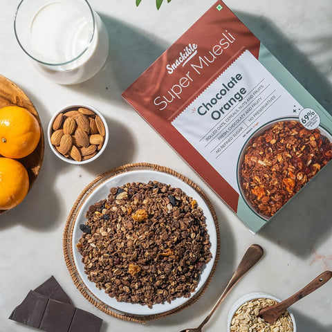 Snackible Chocolate Orange Muesli - 375gm