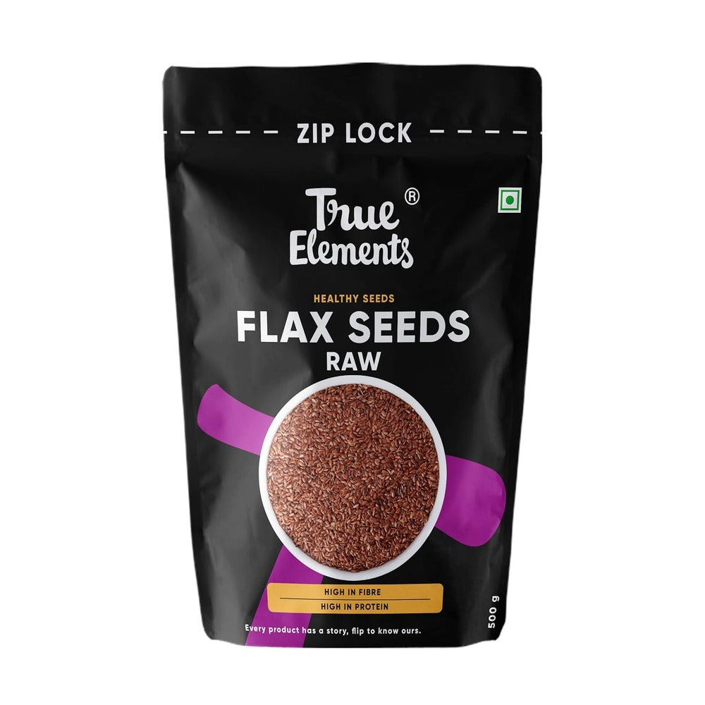 True Elements Raw Flax Seeds