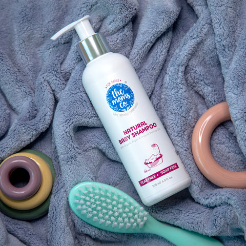 The Moms Co. Baby Shampoo | Tear-Free | Natural | With USDA-Certified Organic Argan and Moringa Seed Oils