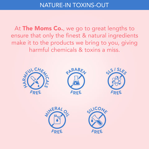 The Moms Co. Waterproof SPF 50+ Natural Mineral Based Baby Sunscreen - for UV-A & UV-B Protection with Pongamia Glabra Seed, Red Raspberry Seed and Organic Carrot Seed Oil - 100ml