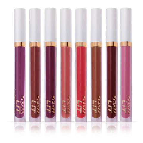 MyGlamm LIT Liquid Matte Lipstick-Ship-3ml