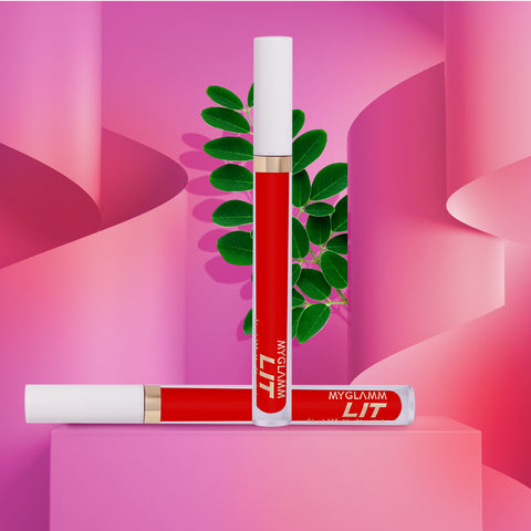 MyGlamm LIT Liquid Matte Lipstick-Super Fire-3ml