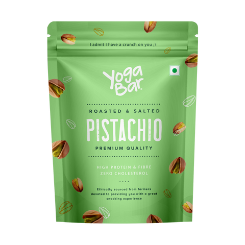 Yogabar Roasted and Salted Pistachios 500g