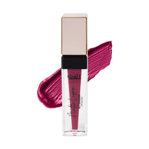 Glam21 Matte Lippie No Transfer Lip Gloss Lightweight Comfortable Creamy Formula (4 g, Dew Me Up)