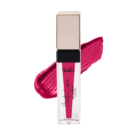 Glam21 Matte Lippie No Transfer Lip Gloss Lightweight Comfortable Creamy Formula (4 g, Summer Cocktail)