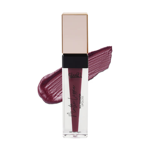 Glam21 Matte Lippie No Transfer Lip Gloss Lightweight Comfortable Creamy Formula (4 g, Myth)