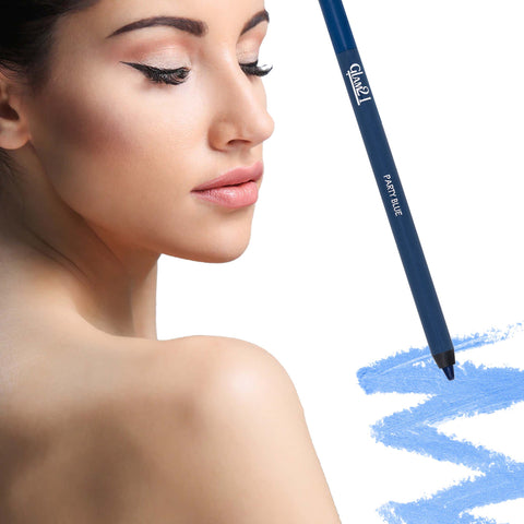 Glam21 High Impact Long Wear Kajal Smudgeproof, Transfer-resistant & Bold Pigmented (Partu Blue, 1.2 g)