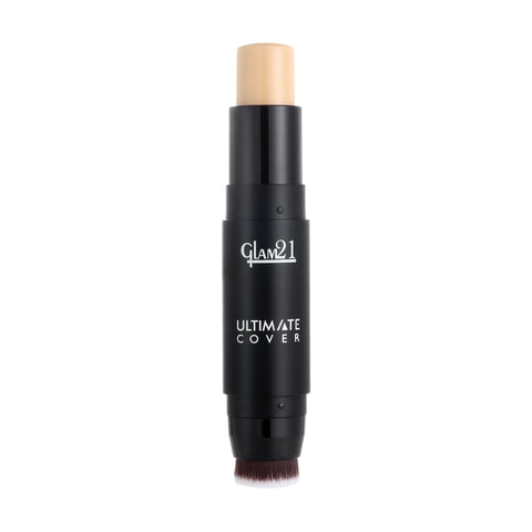 Glam21 Ultimate Cover Foundation Stick Easy to Blend & Gives Matte Finish upto 12 Hours Foundation (01-Vanilla Twist, 8 g)