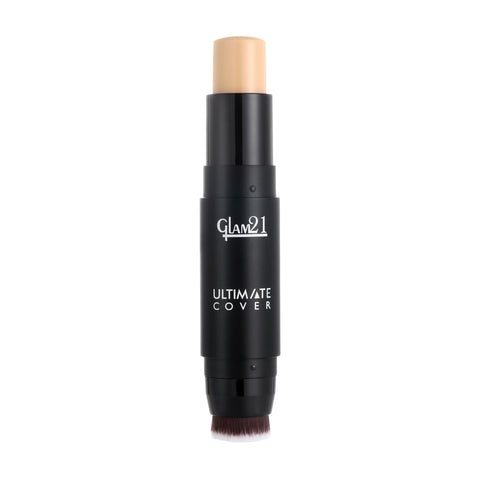 Glam21 Ultimate Cover Foundation Stick Easy to Blend & Gives Matte Finish upto 12 Hours Foundation (03-Soft Beige, 8 g)