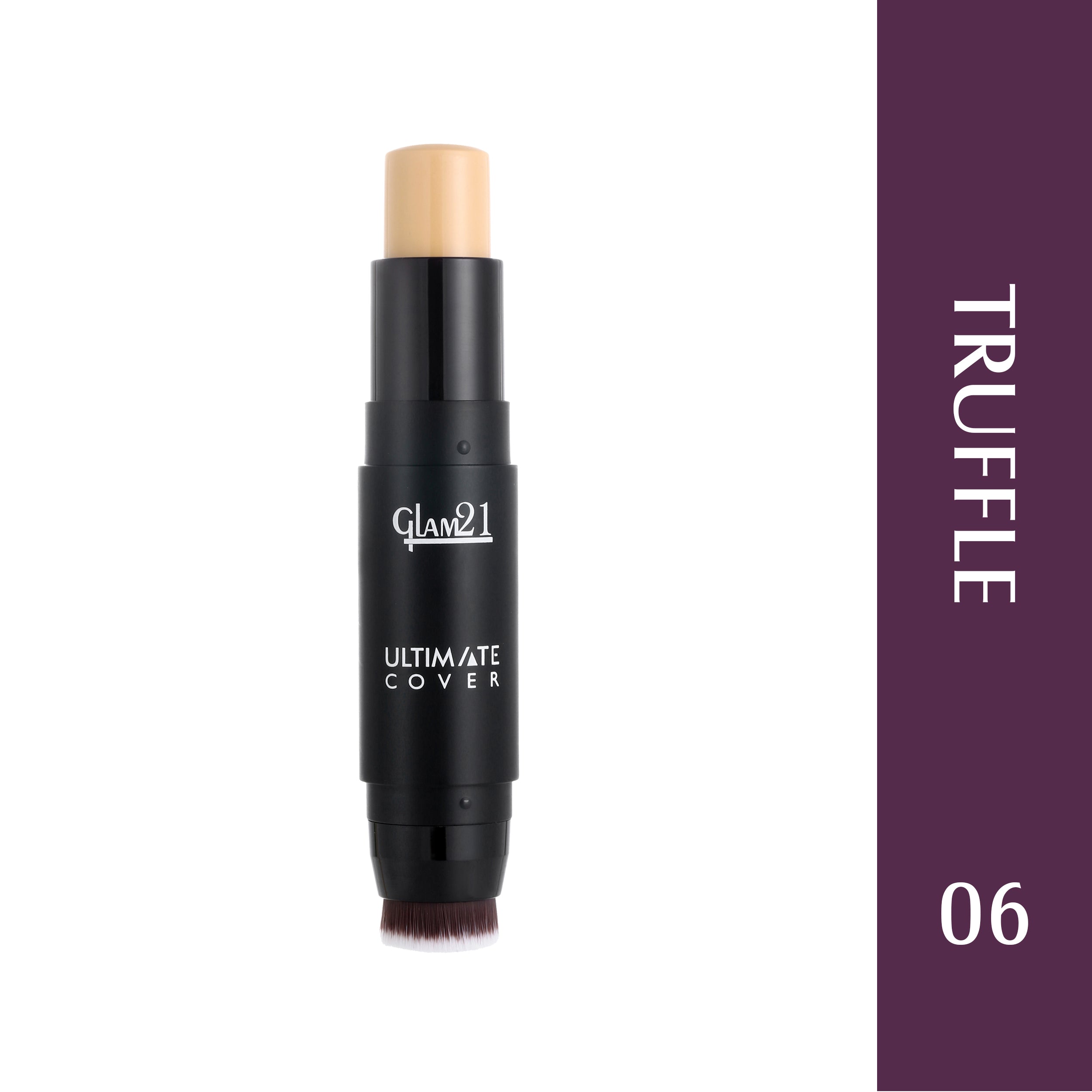 Glam21 Ultimate Cover Foundation Stick Easy to Blend & Gives Matte Finish upto 12 Hours Foundation (06-Truffle, 8 g)