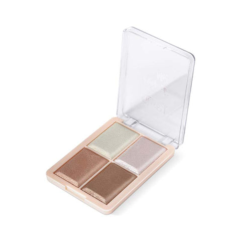 Glam21 Perfect Me! Highlighter-Weightless Illuminating Shimmer Texture Longwear Palette Highlighter (Shade-02)