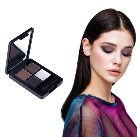 Glam21 4-in-1 Eyebrow Palette Micro Pigments, Smudge Proof, Longlasting Eye Make-up Kit 9 g (SEDUCTIVE)