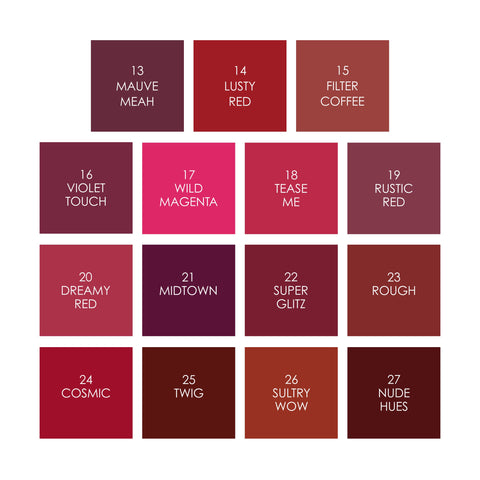 Glam21 Non Transfer Lipstick-Longlasting & Lightweight Creamy Matte Formula, 2.8g - Red Mousse-01