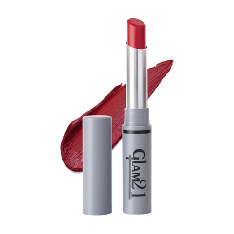 Glam21 Non Transfer Lipstick-Longlasting & Lightweight Creamy Matte Formula, 2.8g - Red Power-02