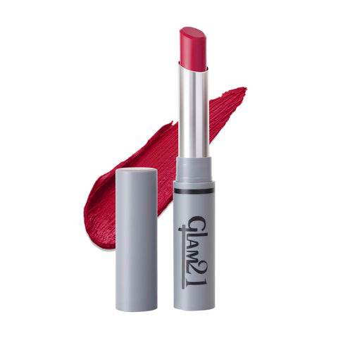 Glam21 Non Transfer Lipstick-Longlasting & Lightweight Creamy Matte Formula, 2.8g - Supper Maroon-04