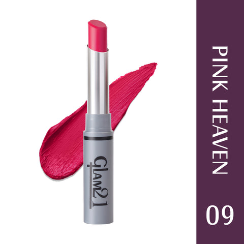 Glam21 Non Transfer Lipstick-Longlasting & Lightweight Creamy Matte Formula, 2.8g - Pink Heaven-09