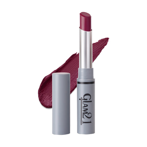 Glam21 Non Transfer Lipstick-Longlasting & Lightweight Creamy Matte Formula, 2.8g - Violet Touch-16