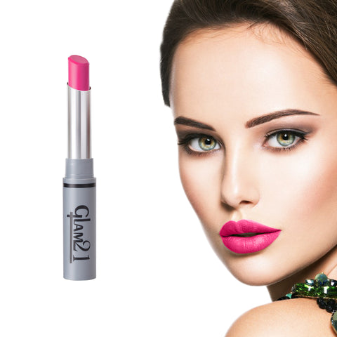 Glam21 Non Transfer Lipstick-Longlasting & Lightweight Creamy Matte Formula, 2.8g - Wild Magenta-17