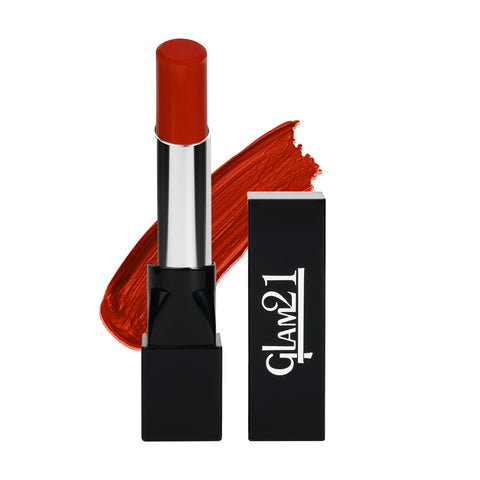 Glam21 Ultra Velvet Lipstick  Long-lasting stay on lips Lovely matte finish, 2.5gm Apricot Punch-17