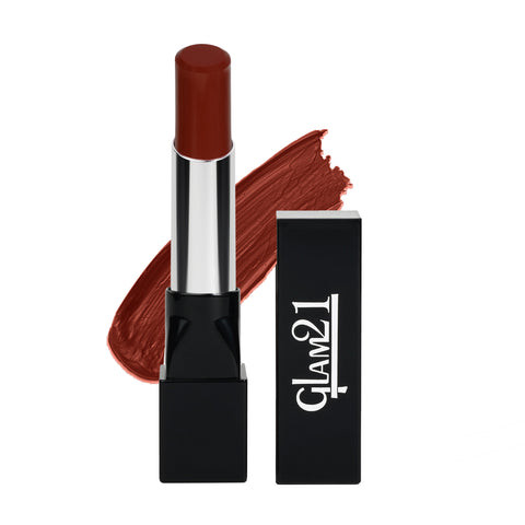 Glam21 Ultra Velvet Lipstick  Long-lasting stay on lips Lovely matte finish, 2.5gm Nude Beauty-18