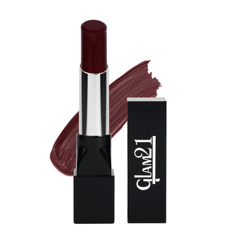 Glam21 Ultra Velvet Lipstick  Long-lasting stay on lips Lovely matte finish, 2.5gm Deep Maroon-19