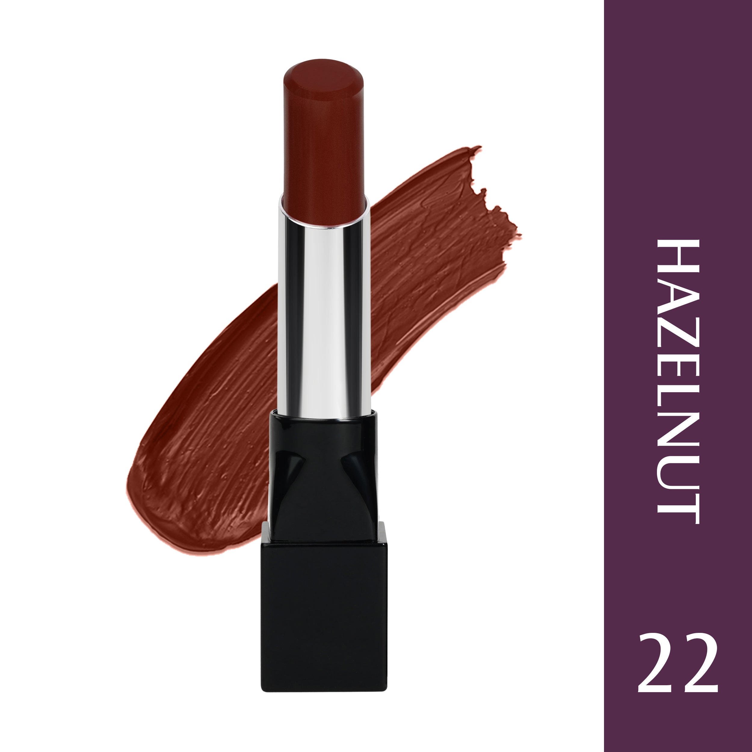 Glam21 Ultra Velvet Lipstick  Long-lasting stay on lips Lovely matte finish, 2.5gm Hazel Nut-22