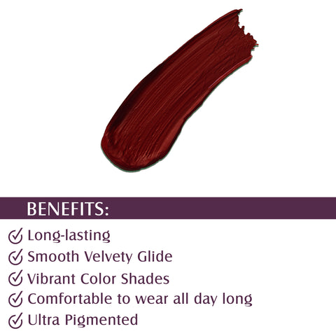 Glam21 Ultra Velvet Lipstick  Long-lasting stay on lips Lovely matte finish, 2.5gm Hey Choco-29