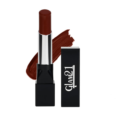 Glam21 Ultra Velvet Lipstick  Long-lasting stay on lips Lovely matte finish, 2.5gm Taupe-34