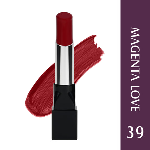 Glam21 Ultra Velvet Lipstick  Long-lasting stay on lips Lovely matte finish, 2.5gm Magenta Love-39