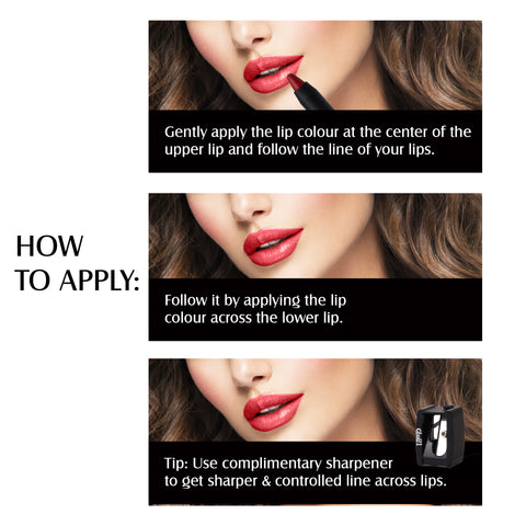 Glam21 Lip Seduction Non-Transfer Crayon Lipstick | Longlasting Creamy Matte Formula (Super Star-19, 2.8 g)