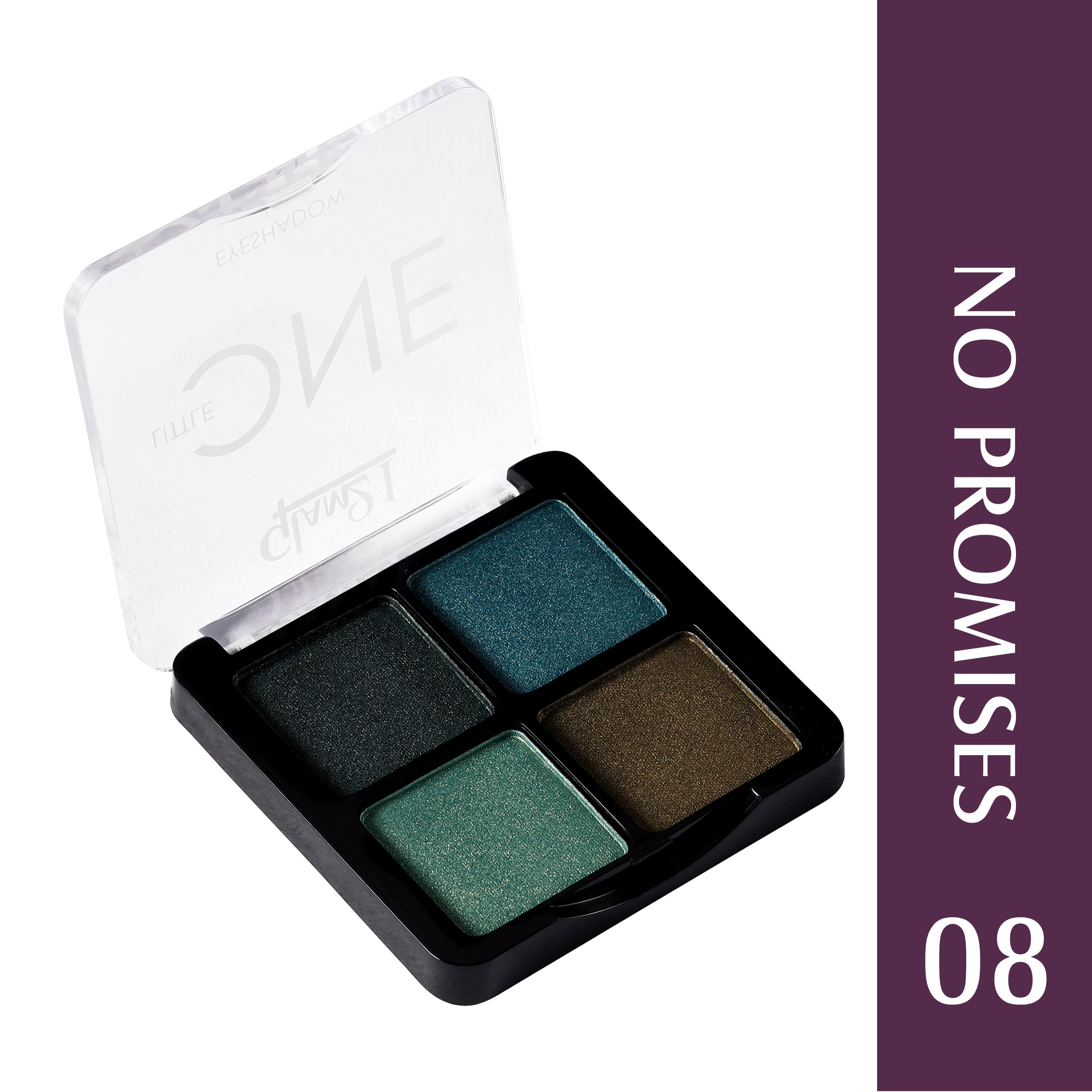 Glam21 Little One Eyeshadow Palette Ultra Pigmented Longlasting Eye Make Up,Pocket Size 3.5 g (NO PROMISES)