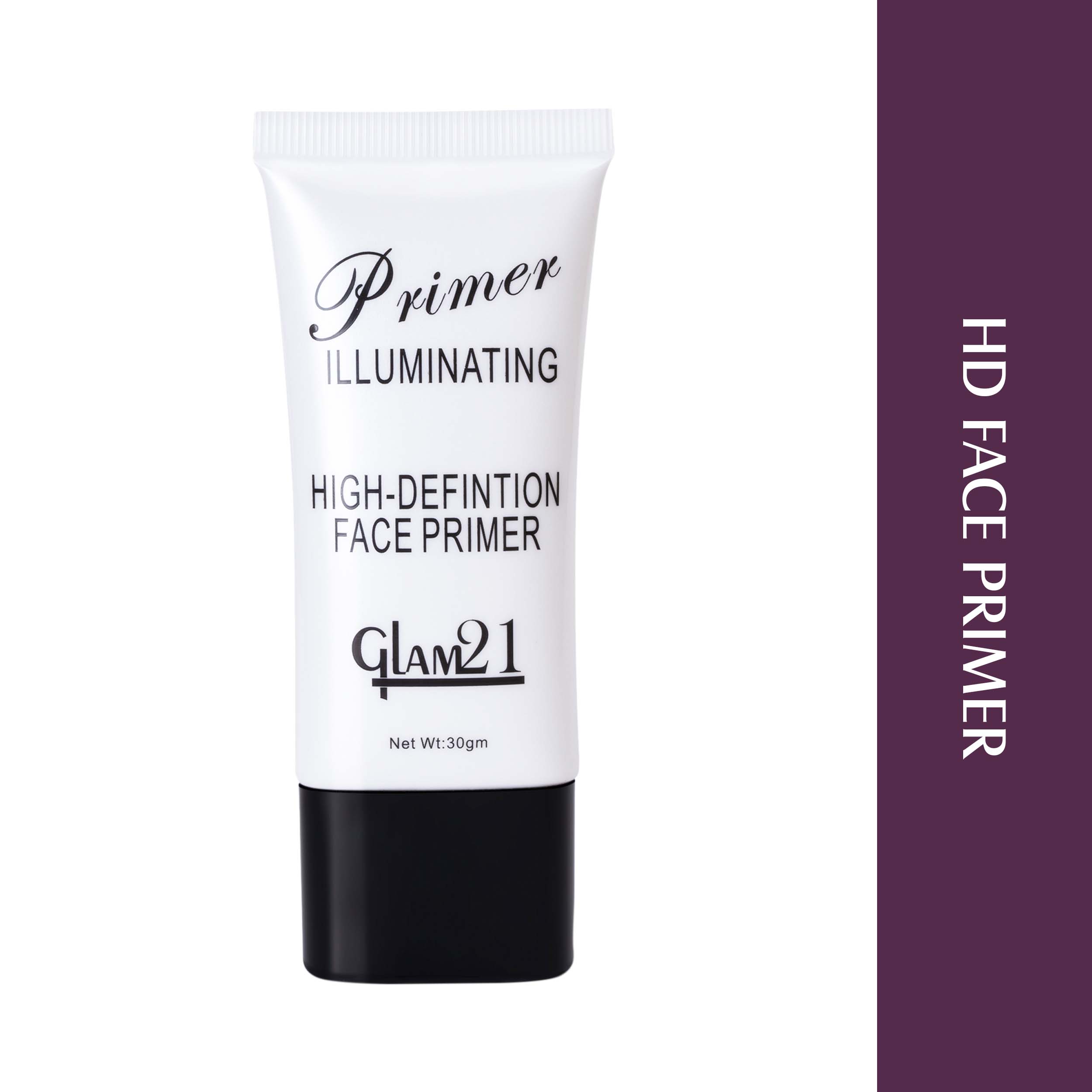 Glam21 Face Primer for Easy Makeup & Pore Minimize| Skin-Softening Apricot Primer - 30 g  (white)