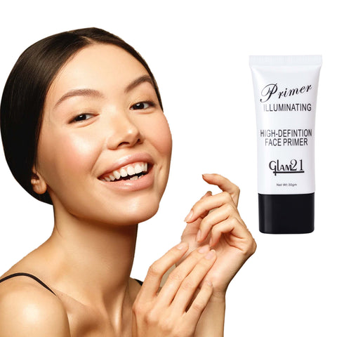 Glam21 Face Primer for Easy Makeup & Pore Minimize| Skin-Softening Apricot Primer - 30 g  (white)