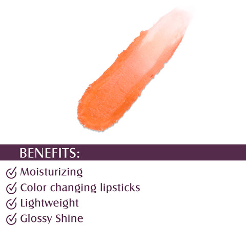 Glam21 Gel Based Ultra-Moisturizing Lightweighted Lipstick with Glossy Shine Formula (Fruity Orange, 3.6 g)