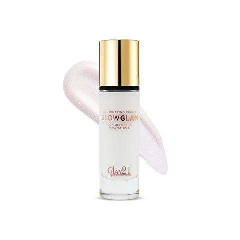 Glam21 Illuminating HD Primer Longlasting,Oilfree Weightless Matte Finish, Instant Glow Primer - 40 ml (Golden Tint)