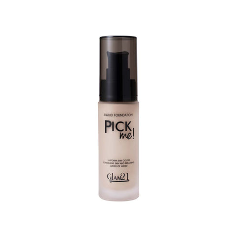 Glam21 Pick Me! Matte Foundation for Non-sticky Instant Spotless Glow | Long Day Matte Foundation (Light Natural, 40 g)