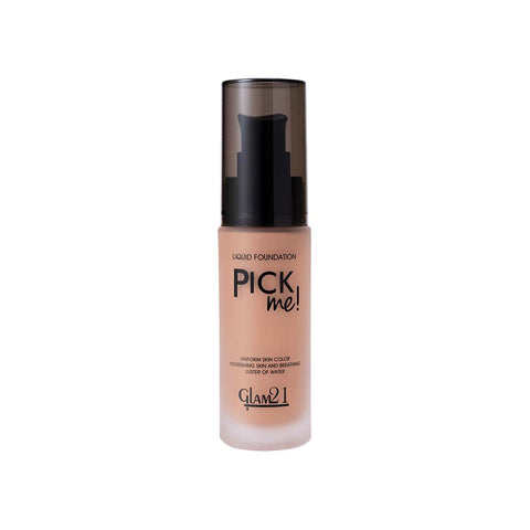 Glam21 Pick Me! Matte Foundation for Non-sticky Instant Spotless Glow | Long Day Matte Foundation (Amber, 40 g)