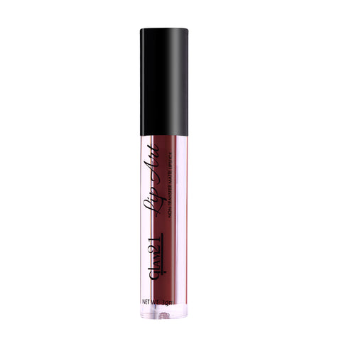 Glam21 Lip Art Liquid Lipstick Long Stay,Lightweight & Smudgeproof Velvety Matte Finish (Fiery Wine, 3 g)