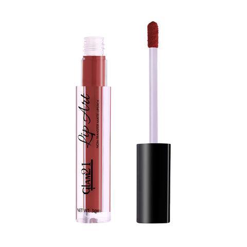 Glam21 Lip Art Liquid Lipstick Long Stay,Lightweight & Smudgeproof Velvety Matte Finish (Cat Fight, 3 g)