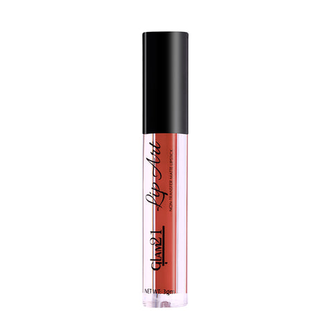 Glam21 Lip Art Liquid Lipstick Long Stay,Lightweight & Smudgeproof Velvety Matte Finish (Doppio Nude, 3 g)