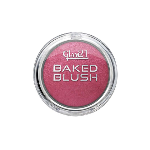 Glam21 Baked Blush Highly Pigmented Formula, Long-Lasting, Illuminating Texture, 6g (Shade-05)